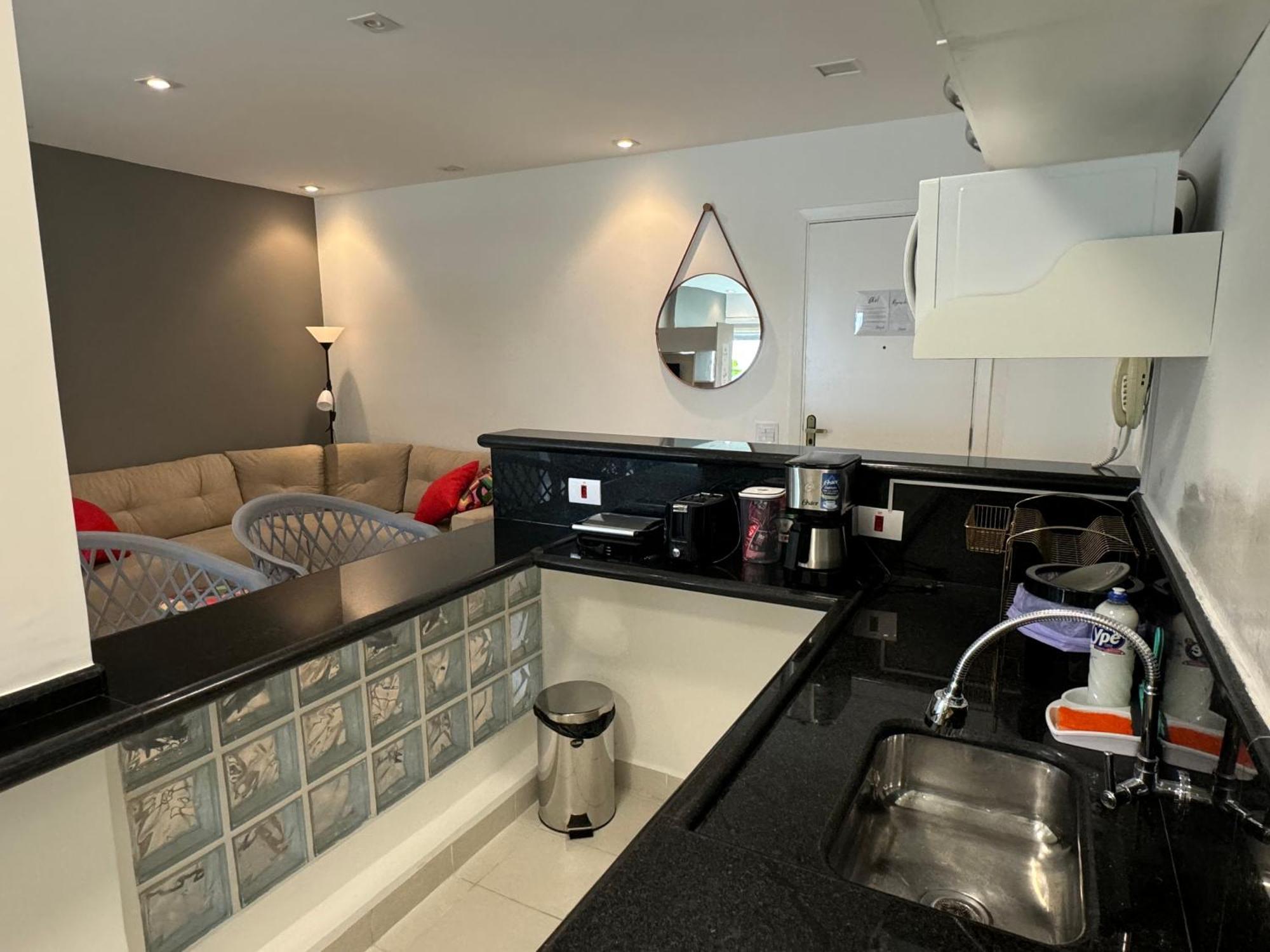 Apartamento Vista Para O Mar E Pe Na Areia 瓜鲁雅 外观 照片