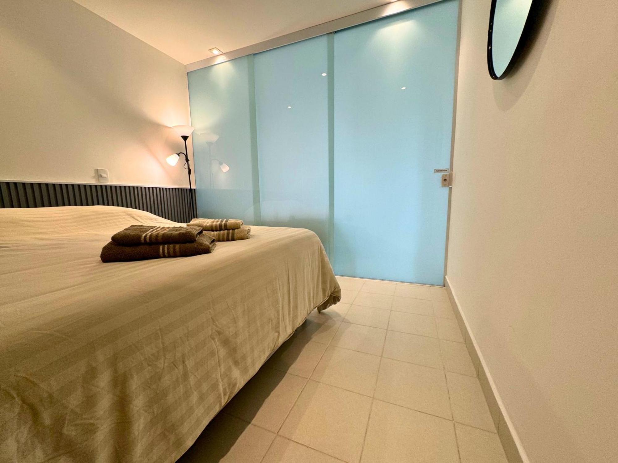 Apartamento Vista Para O Mar E Pe Na Areia 瓜鲁雅 外观 照片